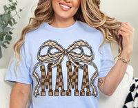 Load image into Gallery viewer, Mama checkered with bow
