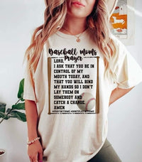 Load image into Gallery viewer, Baseball Mom Prayer
