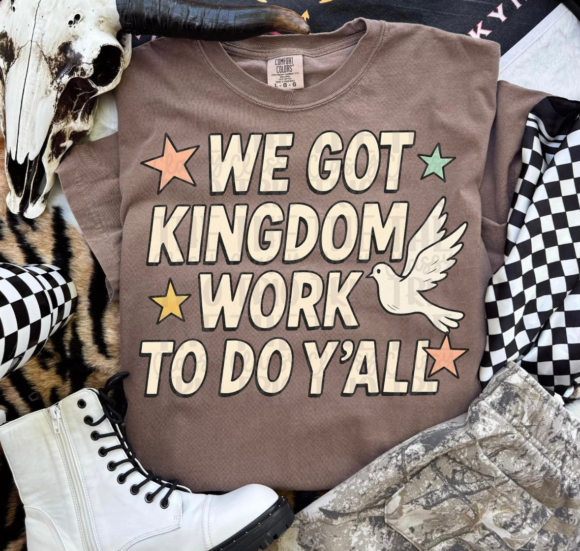 We got Kingdom work to do