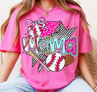 Load image into Gallery viewer, Baseball Mama Bright colors
