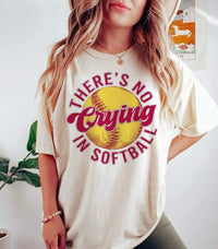 Load image into Gallery viewer, There’s no crying is softball
