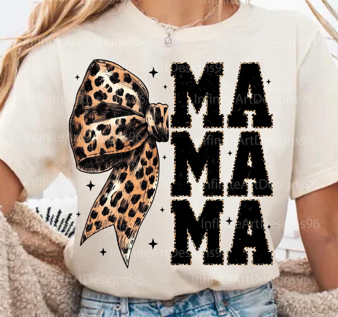 Mama leopard Bow