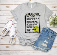 Load image into Gallery viewer, Softball Mom Prayer
