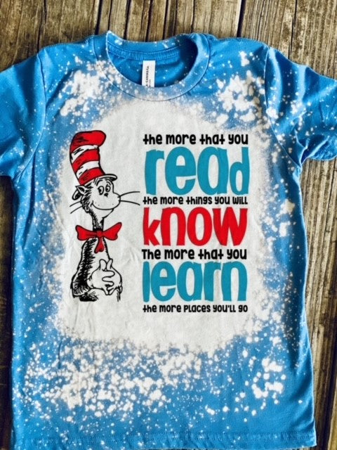 The more you read Dr. Seuss